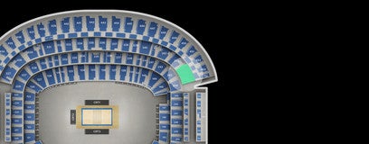Seat view from Mezzanine
