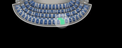 Seat view from Upper