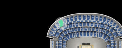 Seat view from Upper