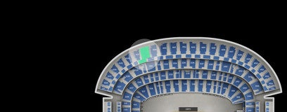 Seat view from Upper
