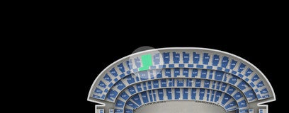 Seat view from Upper