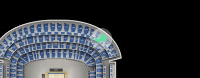 Seat view from Upper