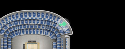 Seat view from Upper