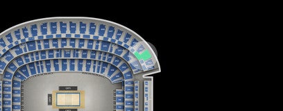Seat view from Upper