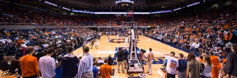 Seat view from Floor Baseline