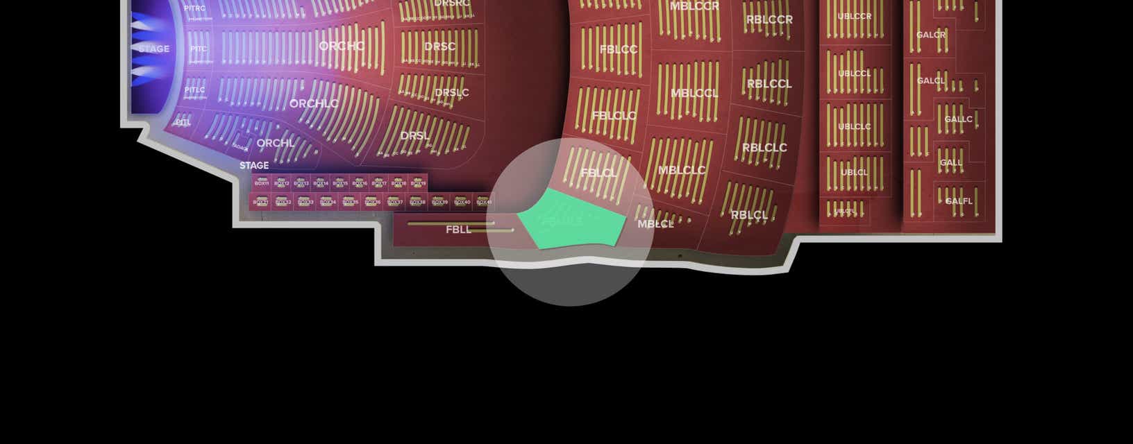 Seat view from Front Balcony