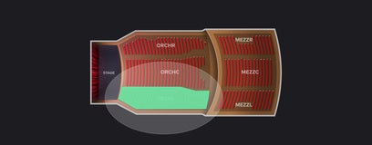 Seat view from Orchestra Left