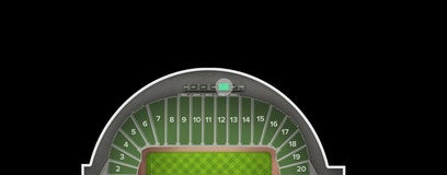 Seat view from Suite