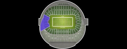 Seat view from Endzone