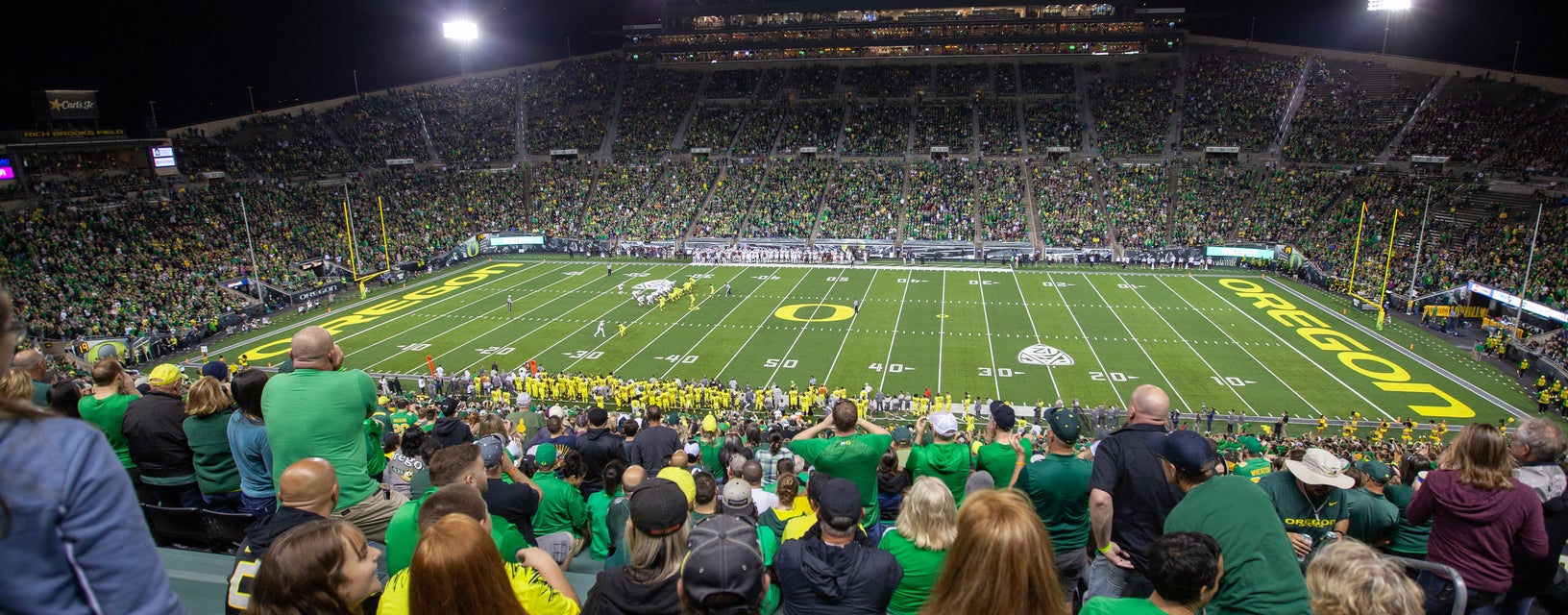 Seat view from Sideline