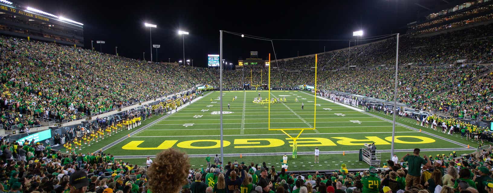 Seat view from End Zone