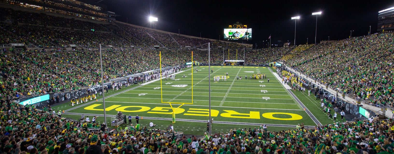 Seat view from End Zone