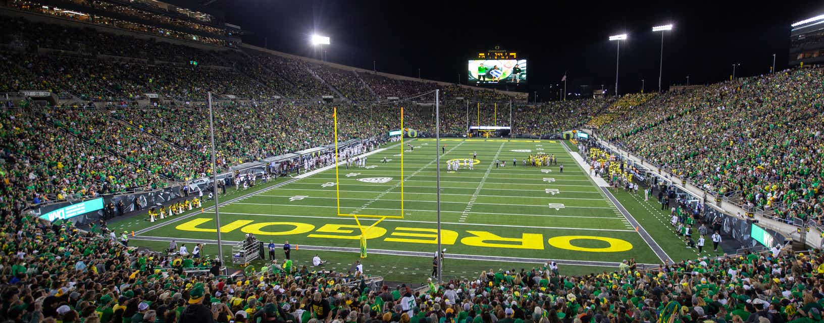 Seat view from End Zone
