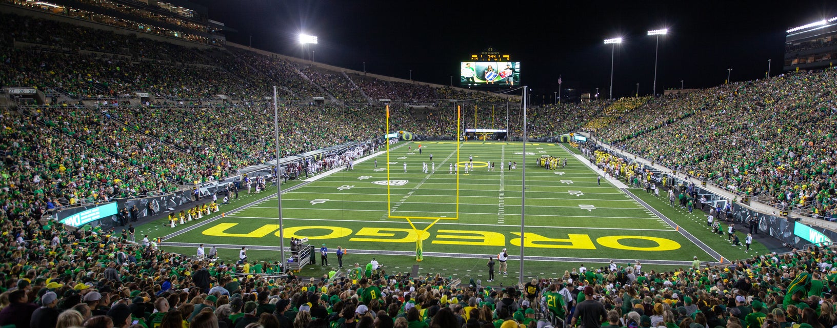Seat view from End Zone