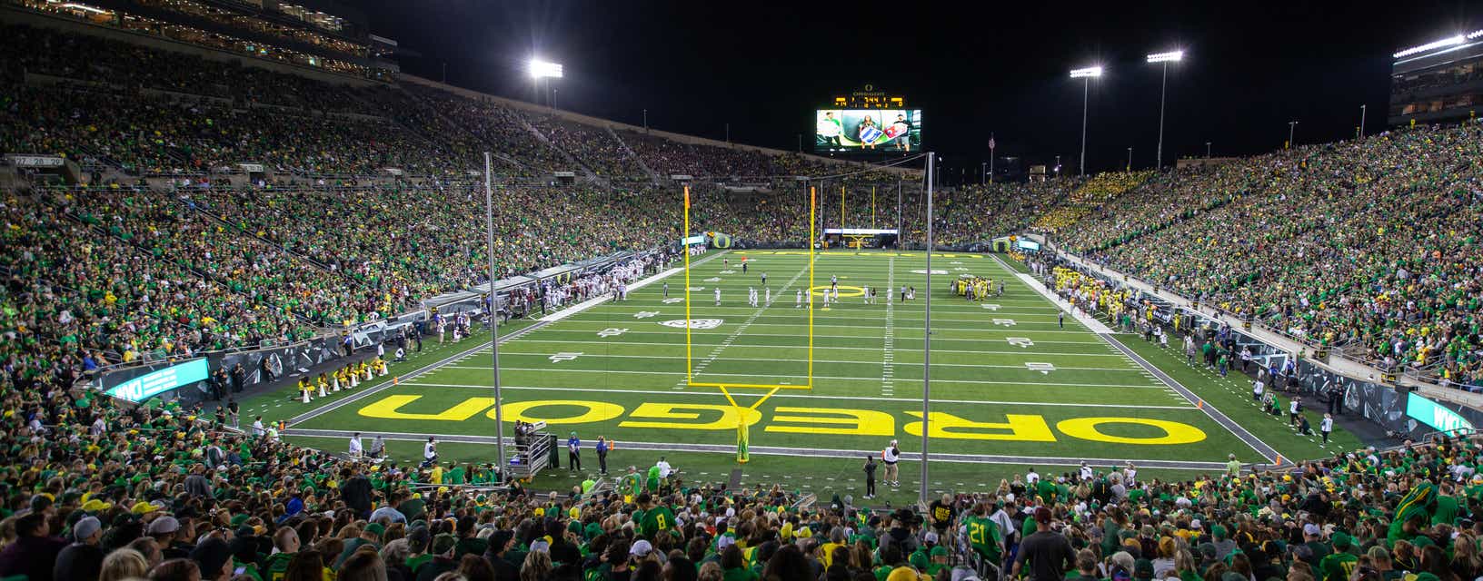 Seat view from End Zone