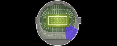Seat view from Upper Corner