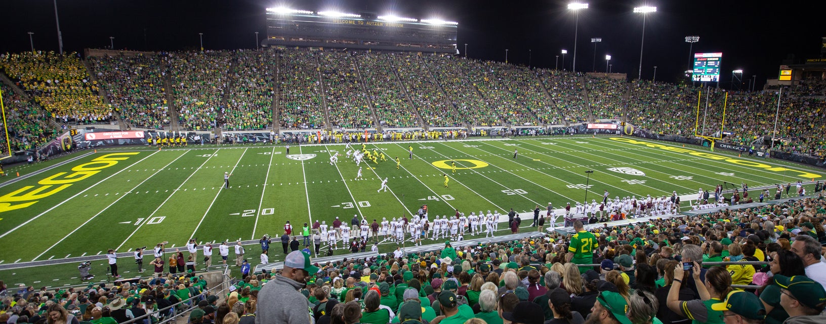 Seat view from Sideline