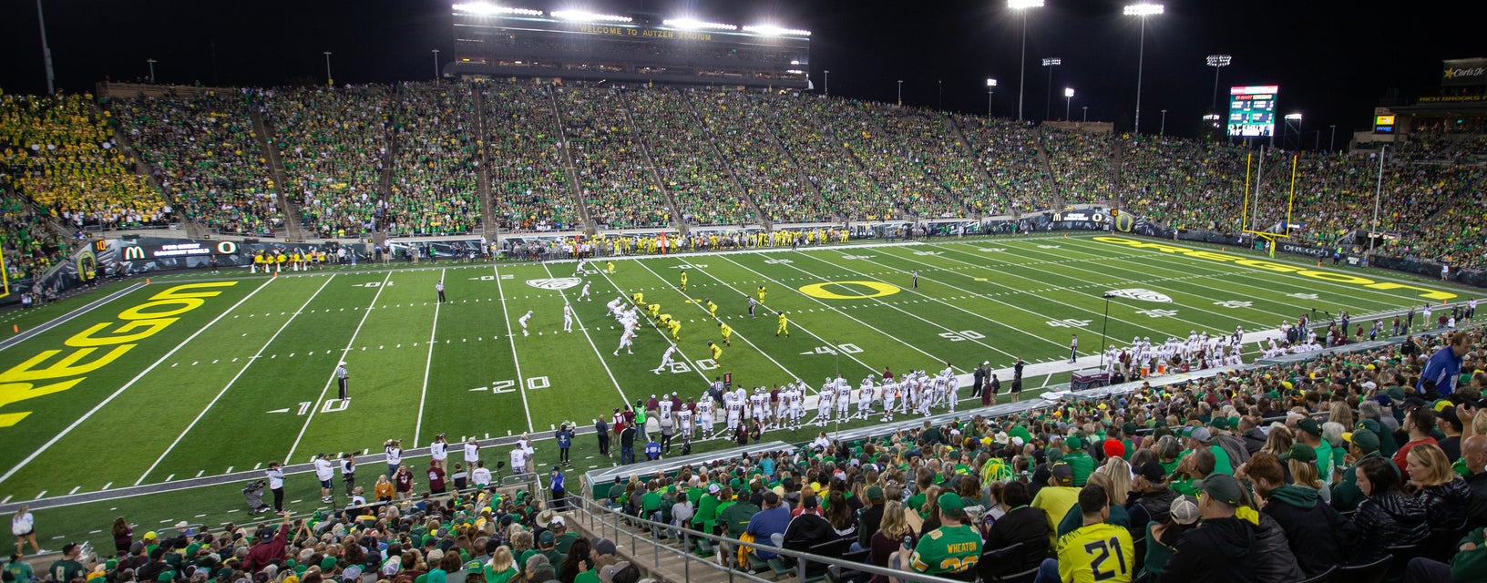 Seat view from Sideline