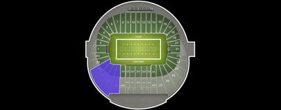 Seat view from Upper Corner