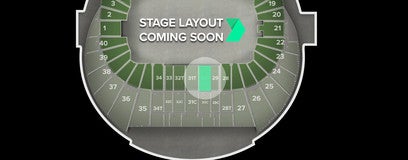 Seat view from Preferred Sideline