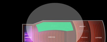 Seat view from Orchestra