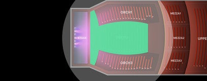 Seat view from Orchestra