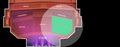 Seat view from ORCHL