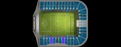 Seat view from West Midfield Reserved