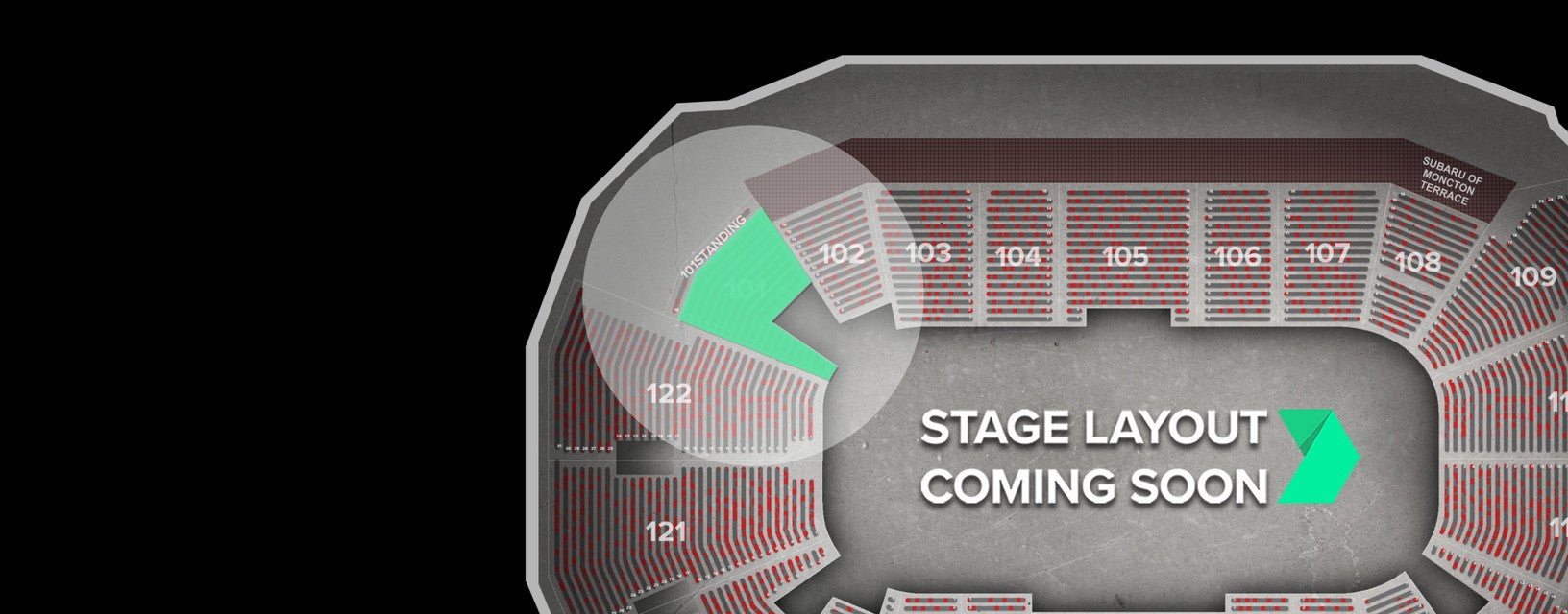 Seat view from Lower