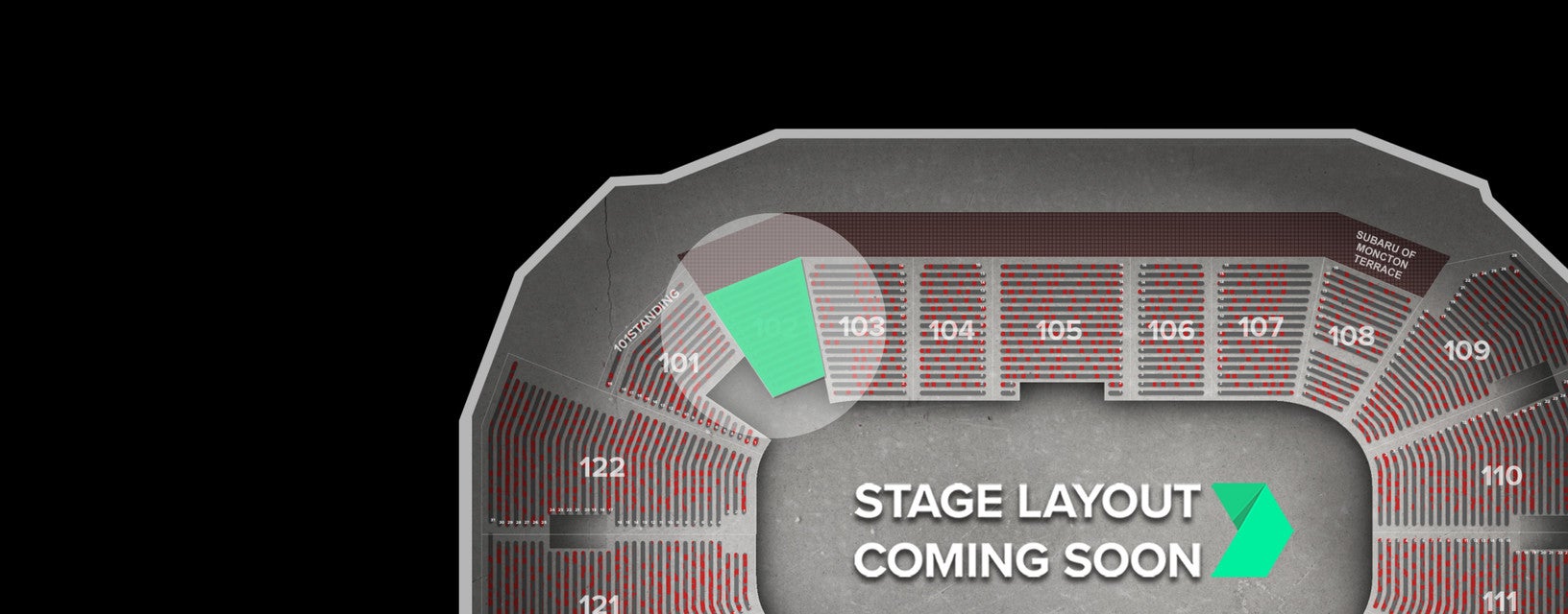 Seat view from Lower