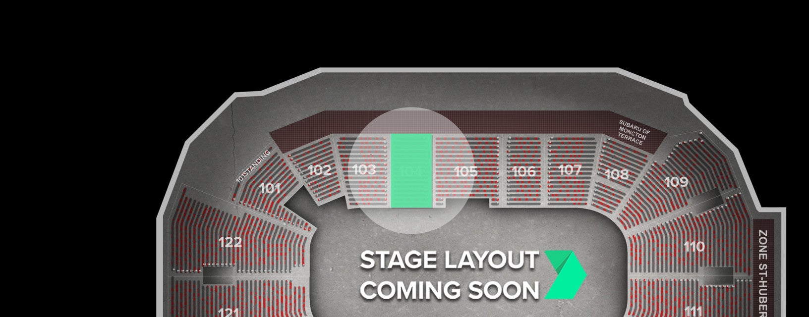 Seat view from Lower