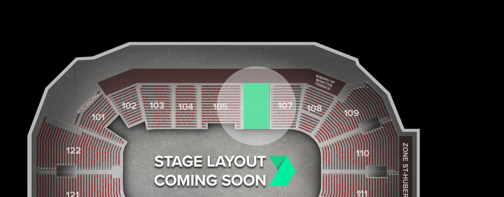 Seat view from Lower