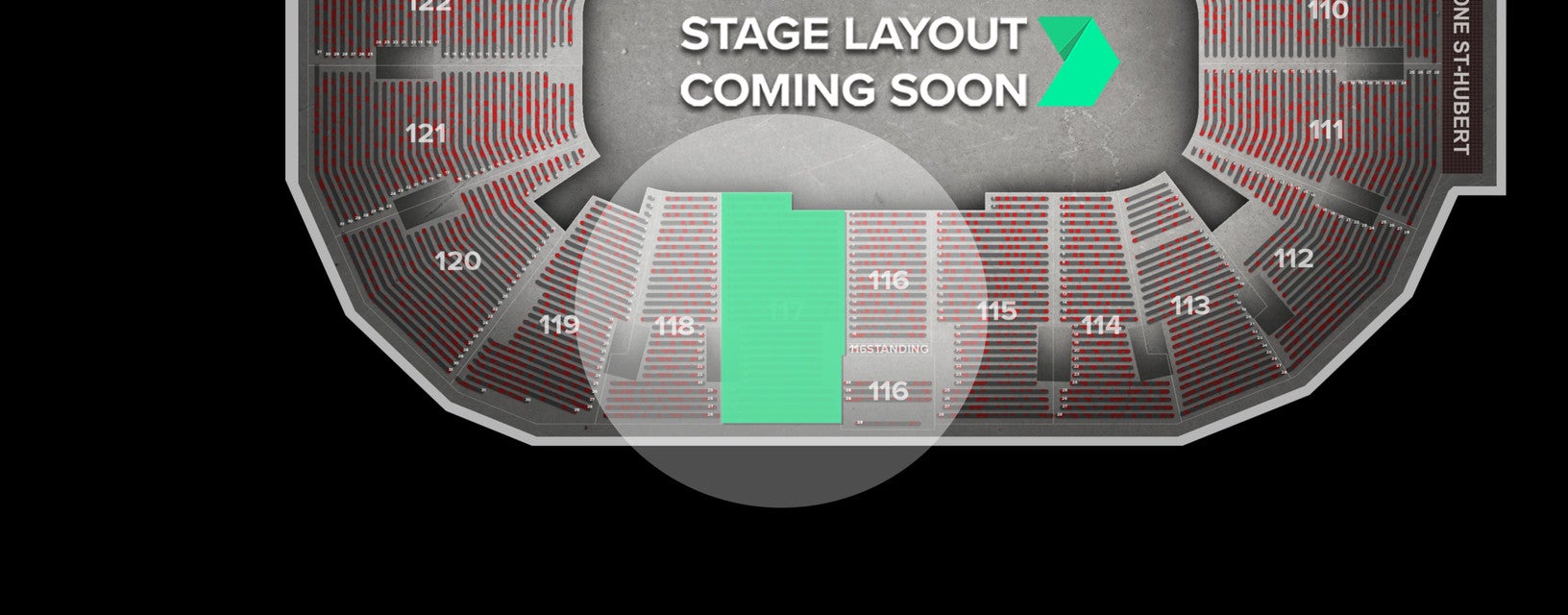 Seat view from Lower