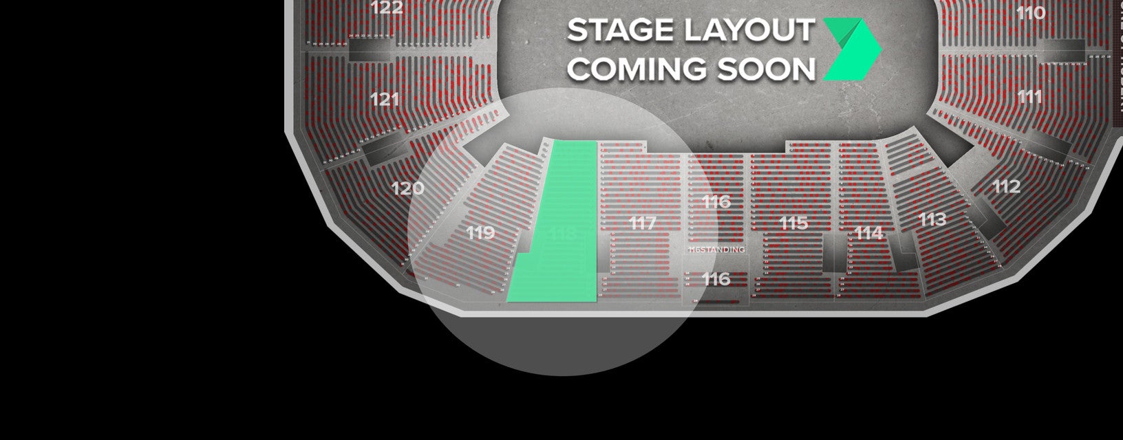 Seat view from Lower