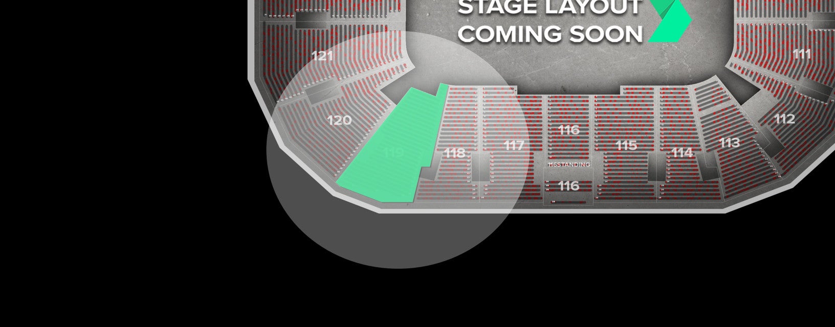 Seat view from Lower