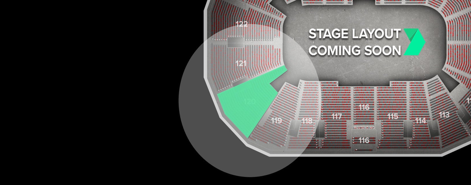 Seat view from Lower