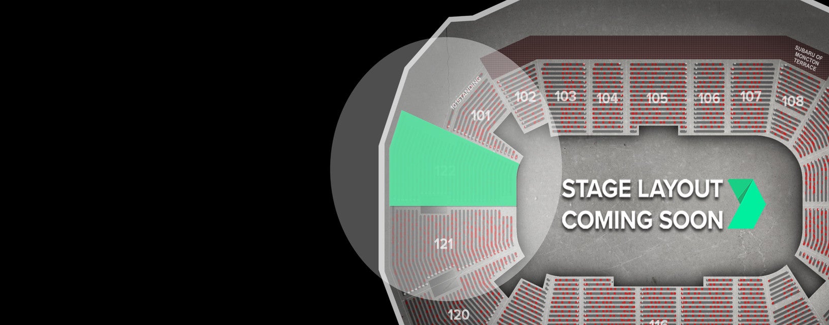 Seat view from Lower