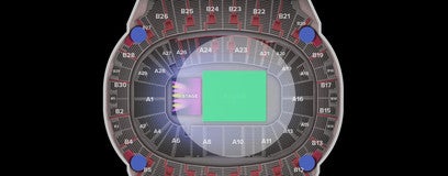 Seat view from FLOOR