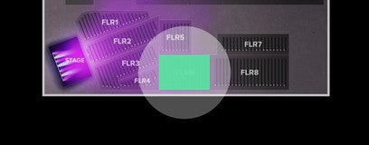 Seat view from Floor