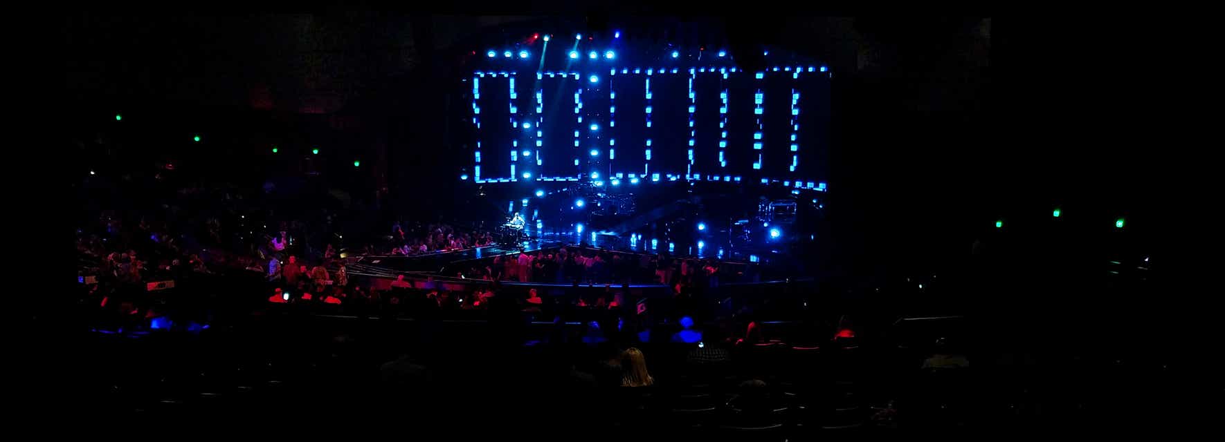 Seat view from Mezzanine