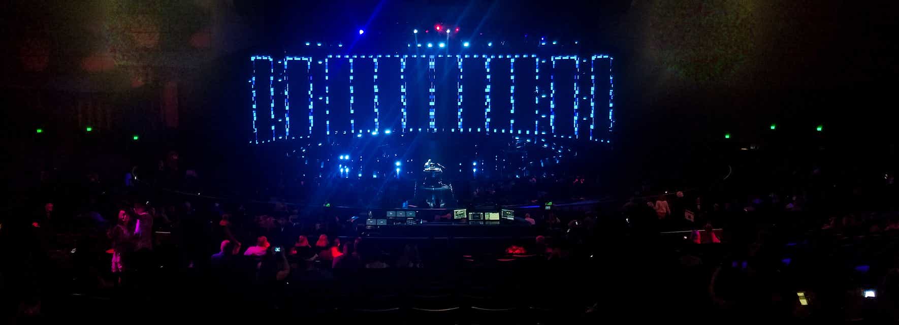 Seat view from Mezzanine