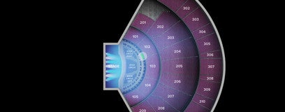 Seat view from VIP Reserved