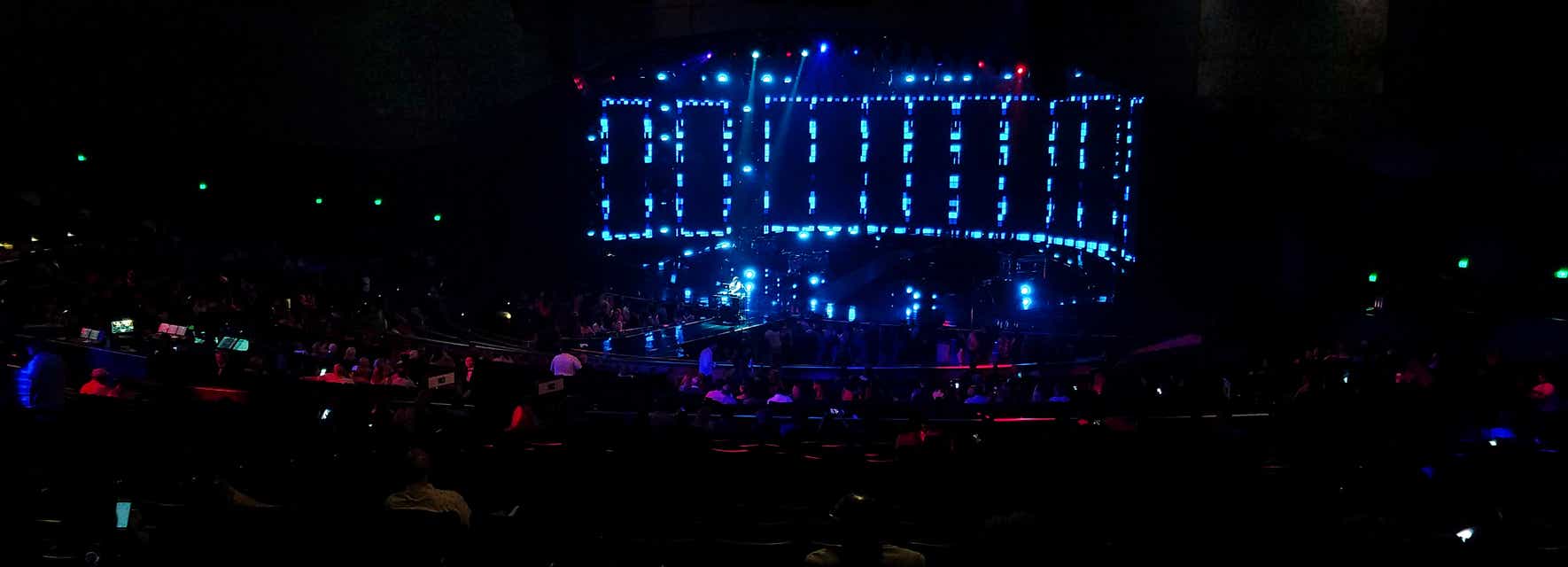 Seat view from Mezzanine