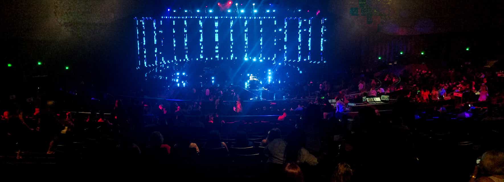 Seat view from Mezzanine