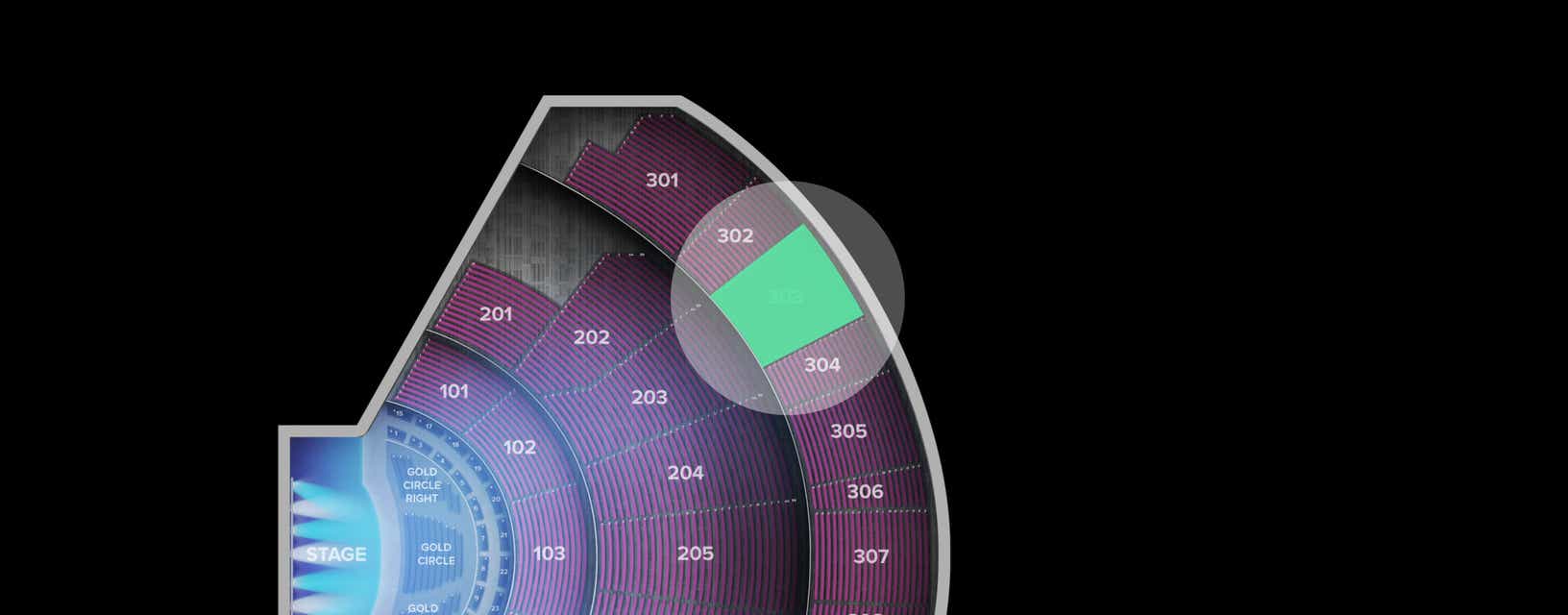 Seat view from Balcony
