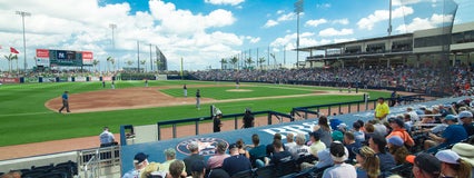 Seat view from Infield Box