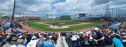 Seat view from Infield Box