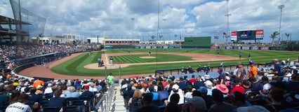 Seat view from Infield Box