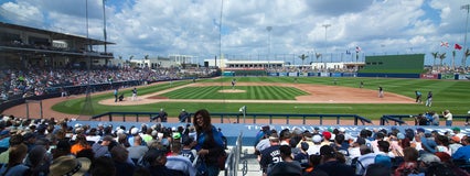 Seat view from Infield Box