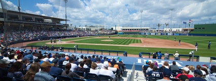 Seat view from Infield Box